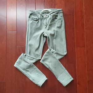 Joes Jeans Sage green Skinny Jeans